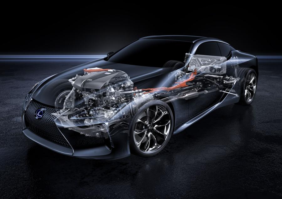  Lexus LC500h 2016 года  (EU) (фото 33 из 79)